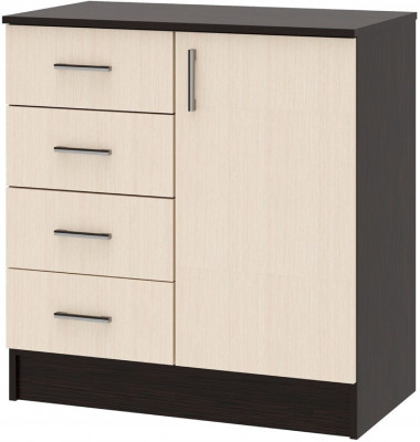 Комод К800-1Д, венге/лоредо