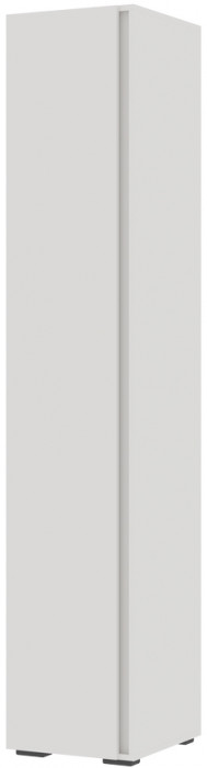 Хелен ПН 01 Пенал закрытый (0,400х2,100х0,460) белый/белый