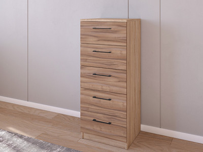 Комод 02/16 45х40х110 Сонома/Орех