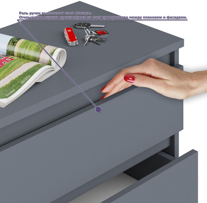 Мори компьютерный стол МС-2 + Тумба МА900.1 + Полка 1200, графит