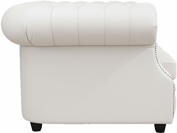 Диван Честер ЛОФТ 3-х местный, белый