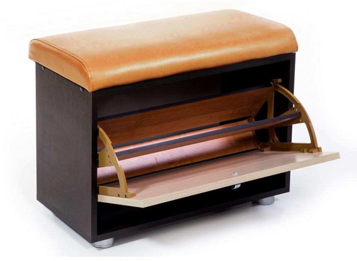 Обувница МС-1 венге/ясень шимо светлый/109