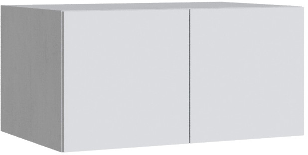 Шкаф Мадрид, композиция 12, Белый/Ателье светлое