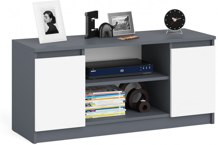 Мори Тумба ТВ МТВ1200.1, графит/белый