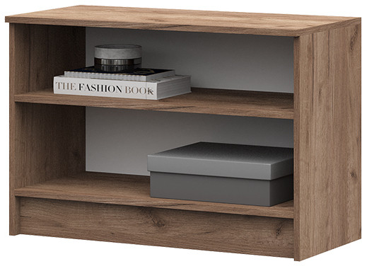 ТБ-202 Машенька ЛДСП тумба (800*550*380) дуб крафт табачный/серый графит