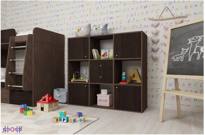 Стеллаж Джери (Винтерберг/Винтерберг)