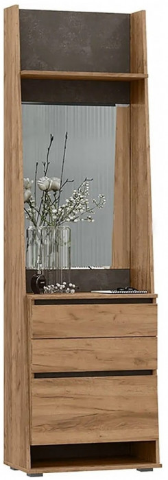 Соренто Шкаф с зеркалом для прихожей