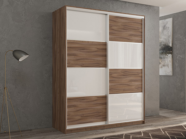 Шкаф-купе Кааппи 14 Орех Тьеполло 120х60х230 см