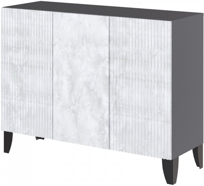 Гостиная Сириния, композиция 4, Серый графит/Мальта