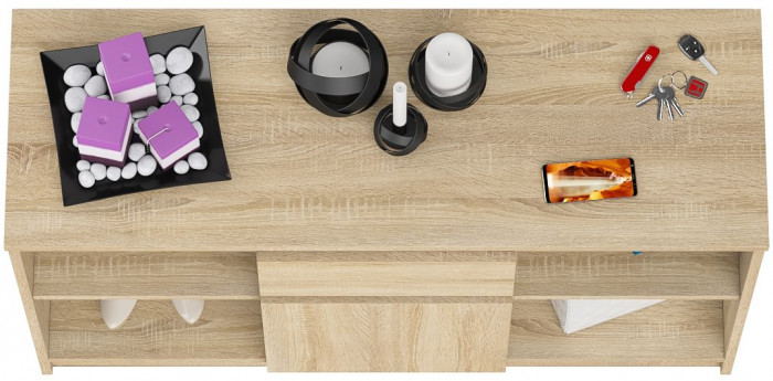 Мори Тумба ТВ МТВ1204.1, дуб сонома