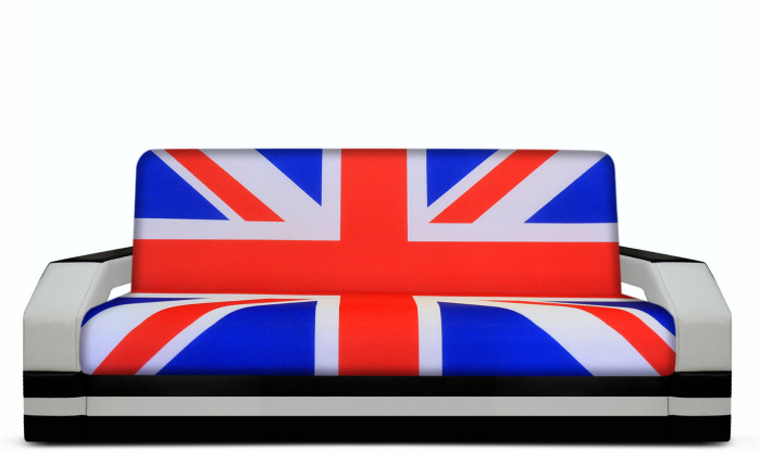 Диван-книжка Британский флаг с подсветкой