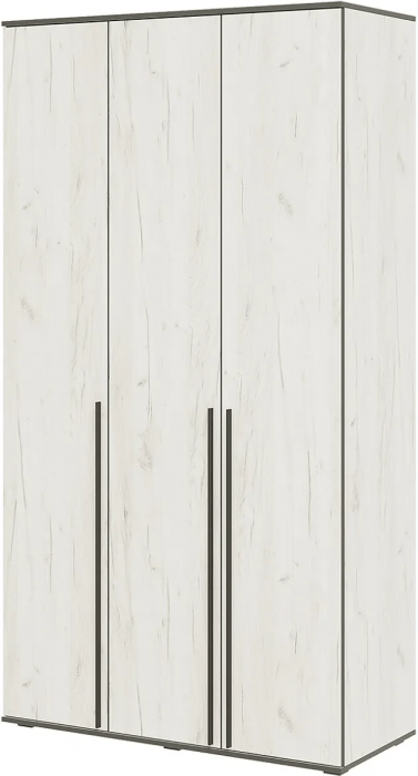 Норд Шкаф трехстворчатый 1200 + Норд Антресоль к шкафу 1200 Дуб Крафт