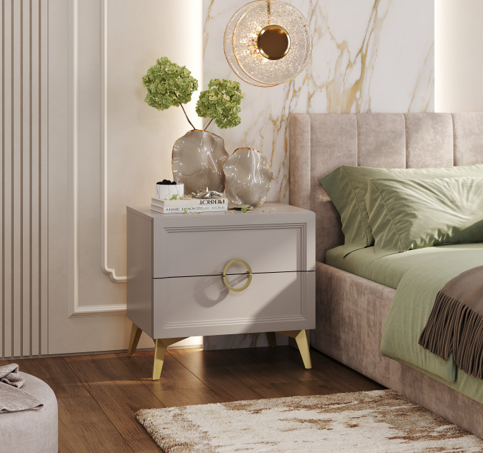 Тумба прикроватная "Эстетика" ТБ-12 Кашемир