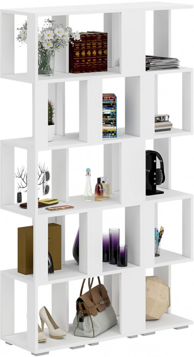 Стеллаж СВК 3 шт., цвет белый, ШхГхВ 105х35х179 см.