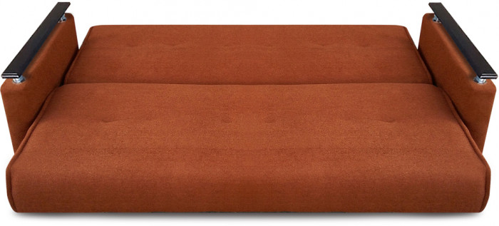 Диван-книжка Милан Люкс, 120х190, коричневый