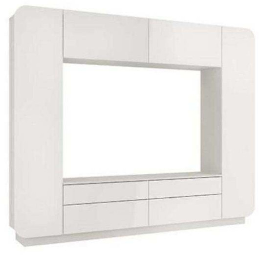 Стенка Лаванда-2 белый/белый глянец