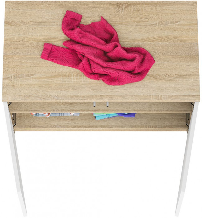 Мори Тумба/антресоль МА900.1, дуб сонома/белый