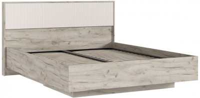 Кровать парящая с ортопед. основанием Марвэл 1,6м, Крафт серый/Кашемир