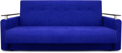 Раскладной диван-кровать, прямой, книжка, цвет синий, Милан Люкс 120