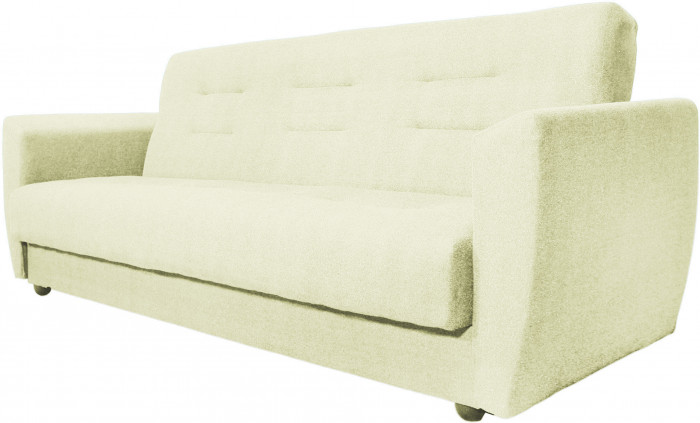 Диван-книжка Лира, 140х190, велюр бежевый