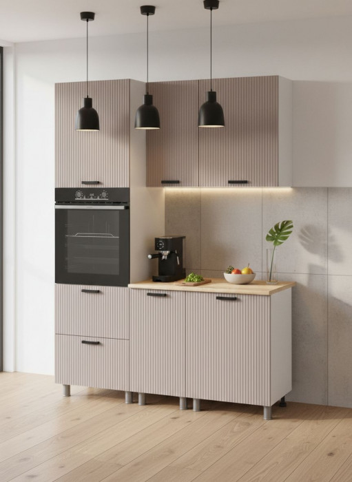 МК Аленушка 1,6м ПД Лотос Кашемир,скоба антрацит,сонома