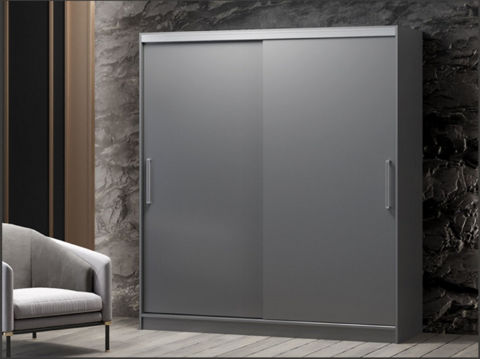 Шкаф-купе Альянс-10 ЛДСП 1700 (Белый)