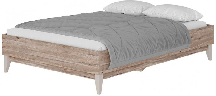 Кровать Скандика КР-14 1,4м, Дуб смоки