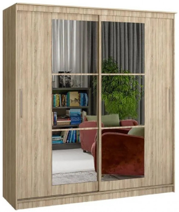 Шкаф-купе Элегант 3 1500 (Венге)