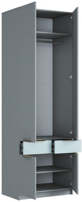 Стиль ДЖЕРСИ Шкаф ШК-002 МДФ (Комплект)