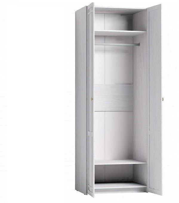 Шкаф распашной для одежды Шерлоск 62, ясень светлый