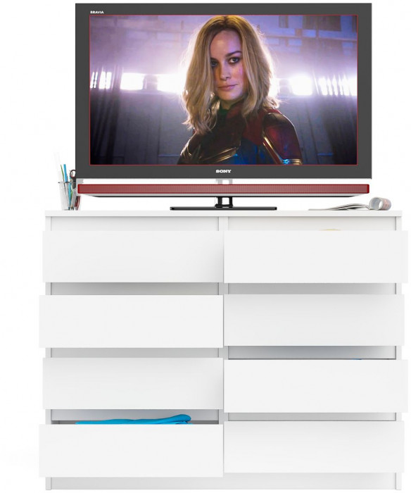 Мори Комод МК1200.8, белый