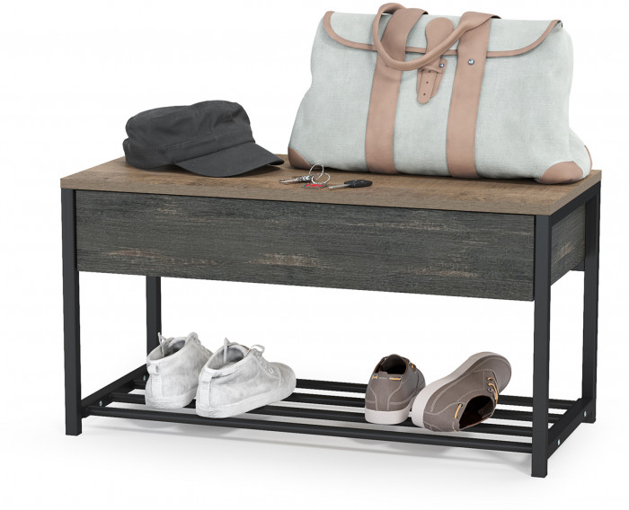 Трувор 13.241.03 Тумба для обуви, дуб гранж песочный/интра