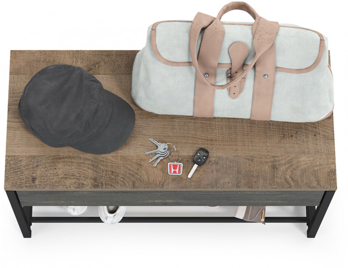 Трувор 13.241.03 Тумба для обуви, дуб гранж песочный/интра