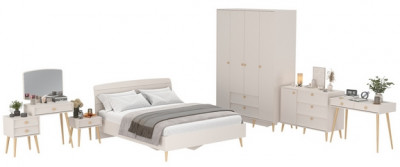 Афина Спальня 35-1600, кашемир серый