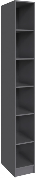 Стеллаж Мадрид (0,3), Графит серый