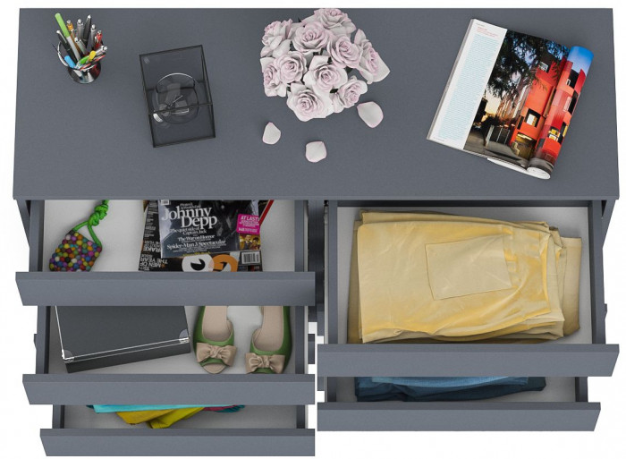 Мори Комод МК1200.8, графит