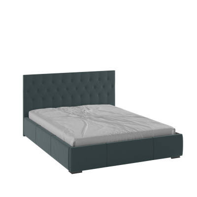 Октавия Кровать интерьерная 160 серый ромб, ПМ