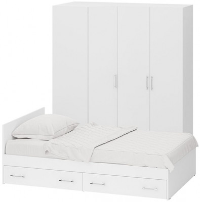 Спальня Стандарт 2-1200Я, белый