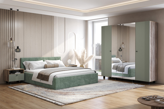 Тумба прикроватная Олива ТБ-14, Дуб каньон, МФ12