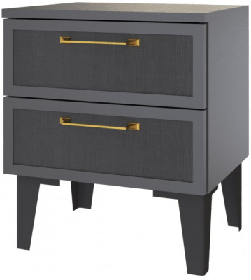 Толедо Тумба прикроватная ТТ-20 графит серый