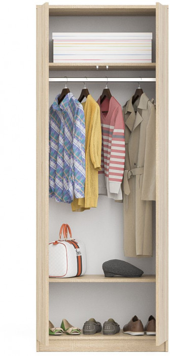 Мори Шкаф МШ800.1, дуб сонома