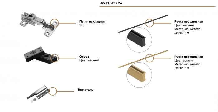 Норд Композиция Шкафов (прямые + угловые), Кашемир/кашемир
