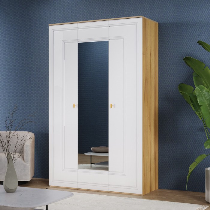 Шкаф 3-х дверный Вега Сапфир