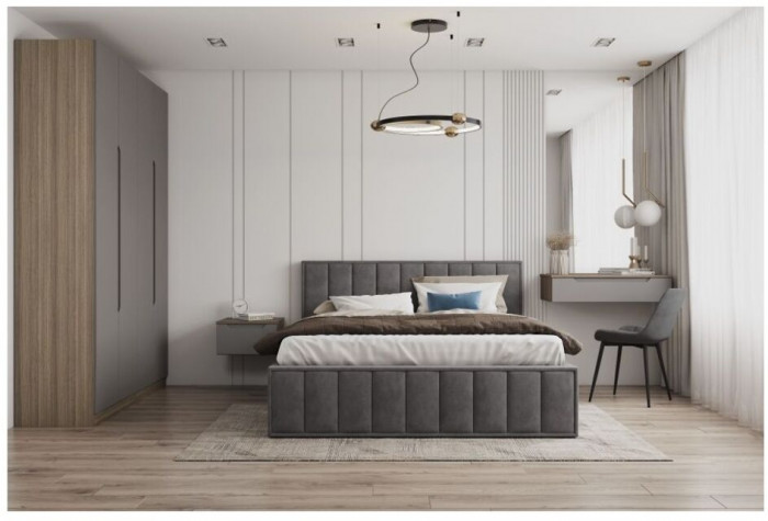 Кровать Лана 140, Шоколад