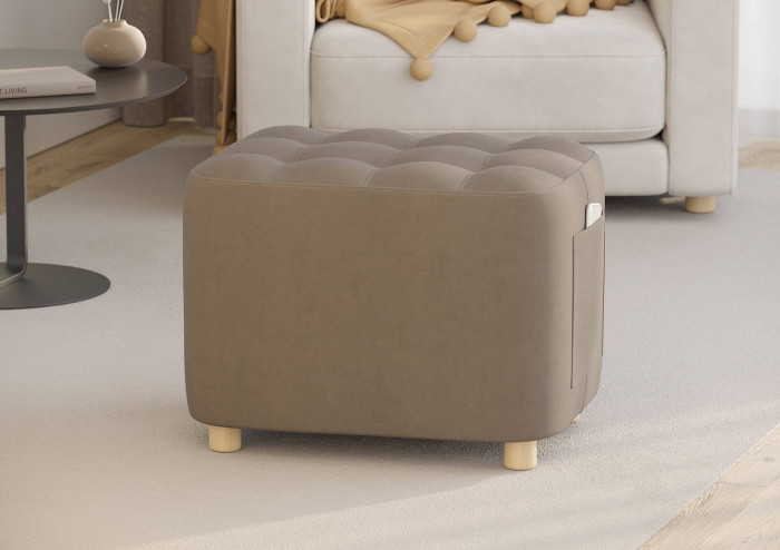 Банкетка 6-5127ТКВорех Вики, ткань орех