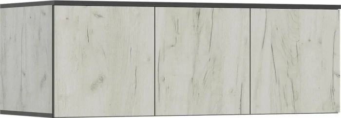 Норд Композиция Шкафов (прямые + угловые), Дуб крафт белый/Дуб крафт белый