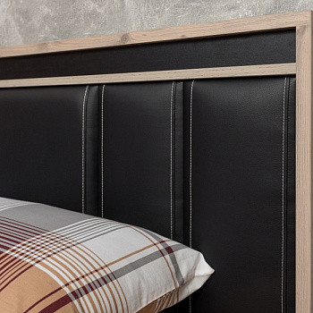 Кровать с ортопедическим основанием (металл) Nature 308 Люкс 140х200, гаскон