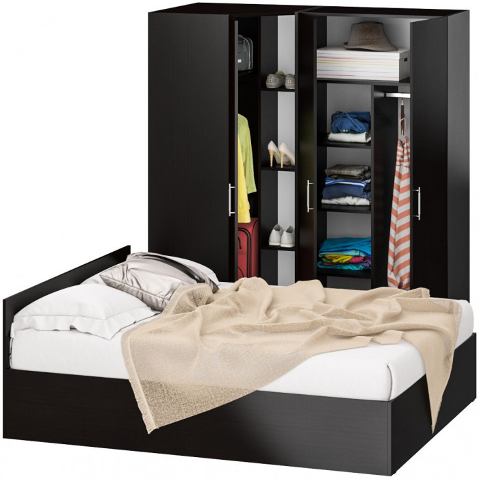 Спальня Стандарт 2-1600, венге