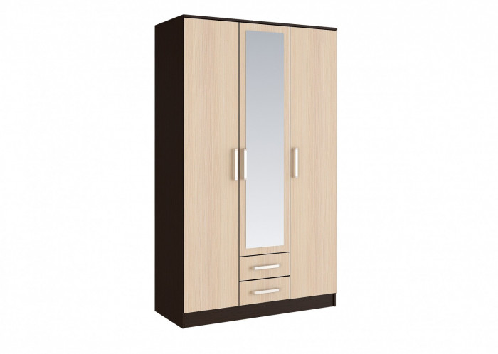 Фиеста Шкаф трехдверный, венге