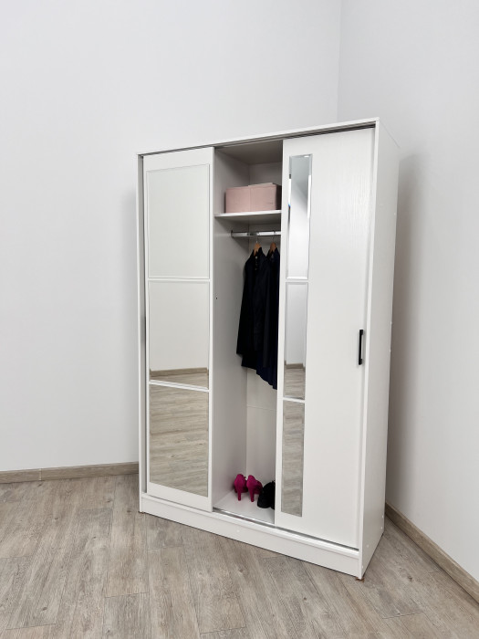 Шкаф-купе Стиль-2 1400, Дуб крафт золотой/Кашемир